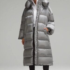 Lululemon Down-Filled Long Puffer Jacket Size 10
